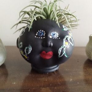 Creepy Doll Head Planter